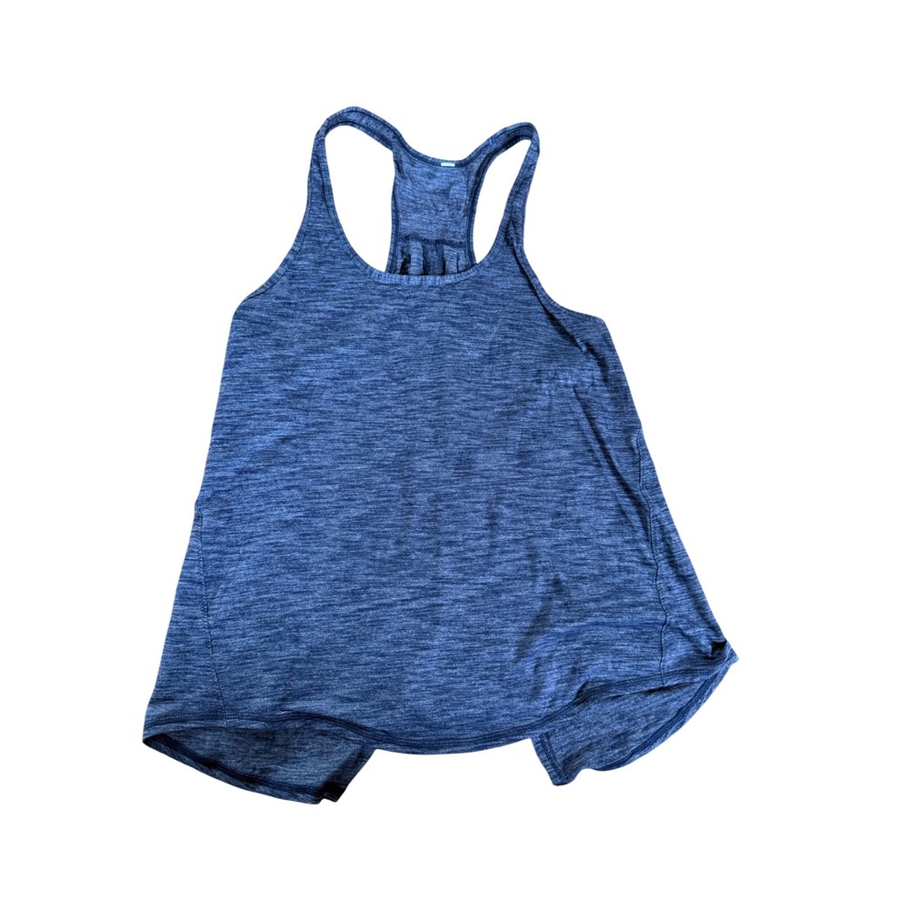 Lululemon heather grey razor back tank top